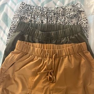 Bundle of 3 old navy active pants